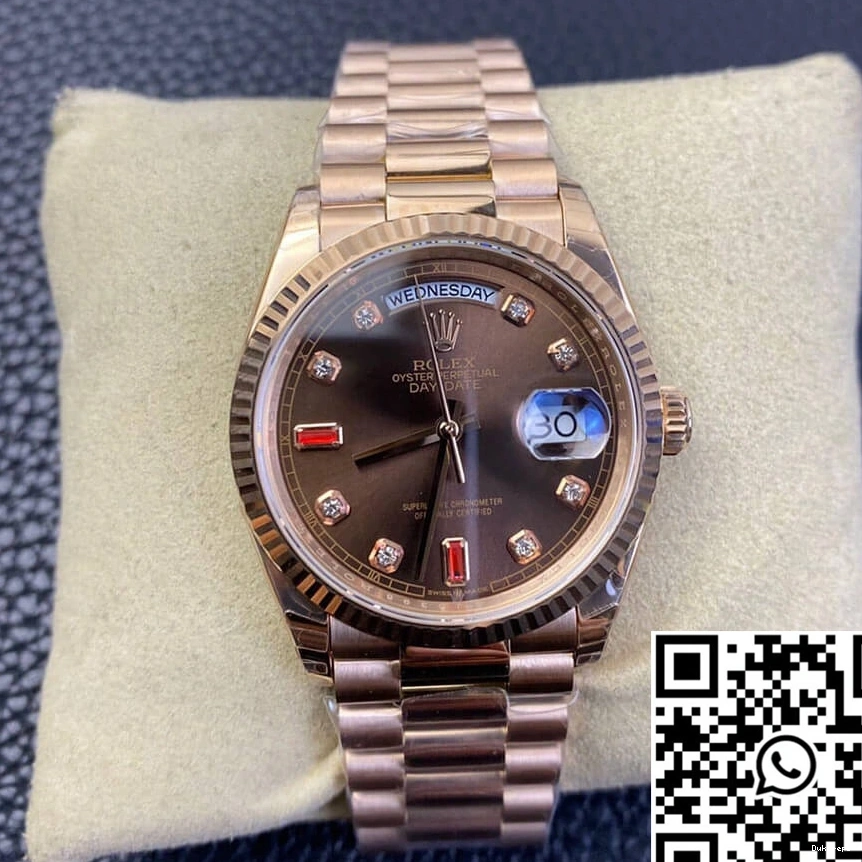 Rolex Day 118235 Gold Rose Date Factory EW 0106